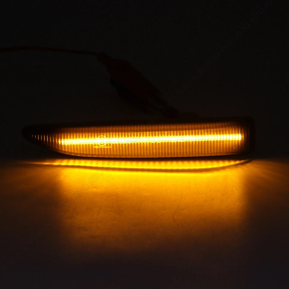 Led Seitenblinker Blinker für BMW 7er E65 E66 E67 730i | BJ 2001-2008 | Schwarz - Bild 2 von 4