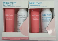 2PK Frida Mom Sore Nipple Set ~ 1 Tube 1.5 OZ & 1 Spray 2 FL OZ ~ READ~ FASTSHIP