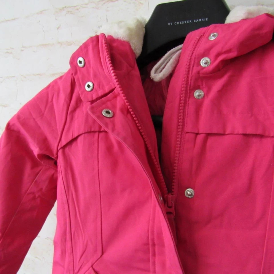 GIRLS GAP ZIPPED HOODED WINTER COAT CHEST SIZE 28/30 SKU NC07057] - Image 4 of 4