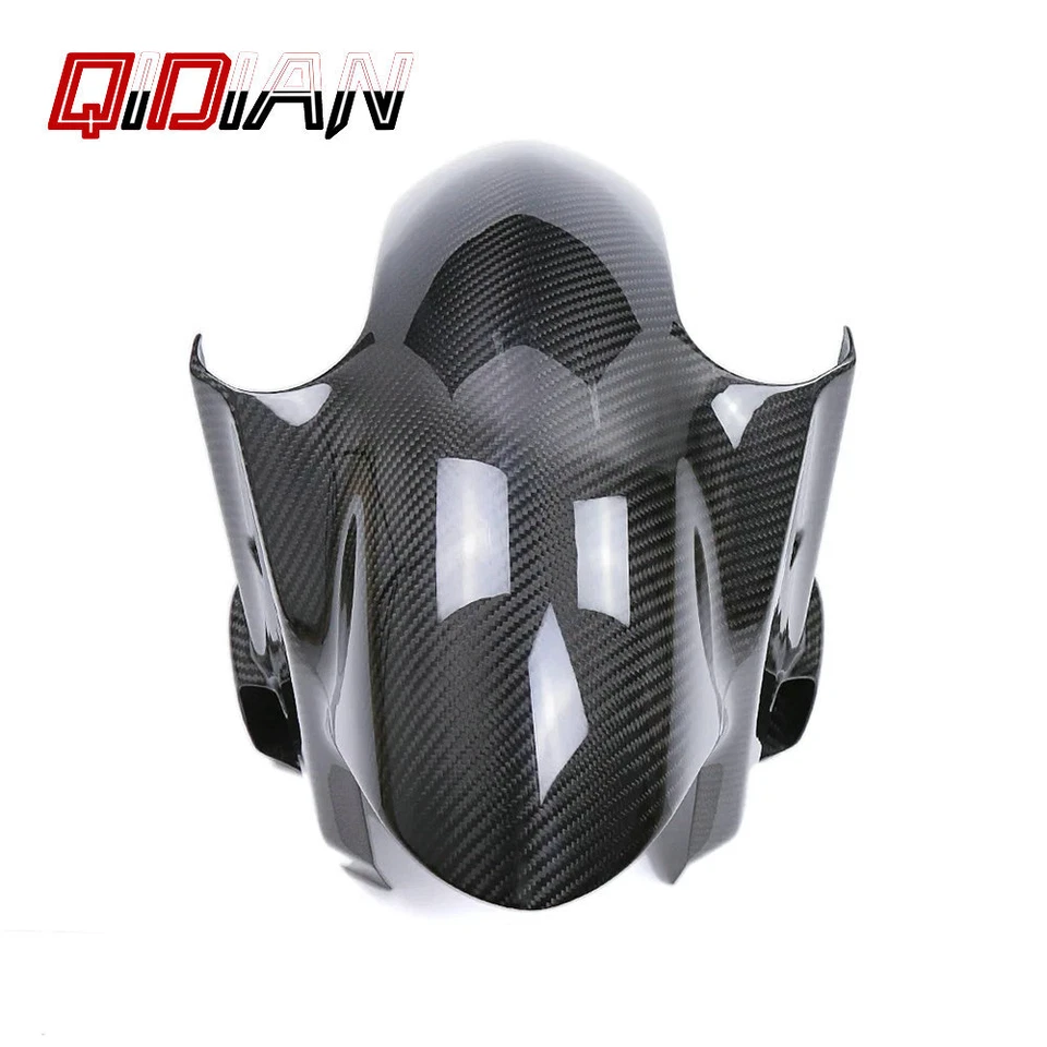 Guardabarros delantero de fibra de carbono para motocicleta compatible con 2019-2025 M1000RR S1000RR Foto 4 de 4