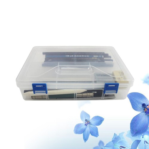 Plastic Pencil Holder Drawing Pencil Box Big Pencil Box Art Pencil Case - 第 11/12 張圖片