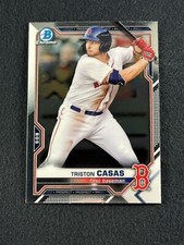 2021 Bowman Chrome Prospects TRISTON CASAS Base #BCP-168  - Boston Red Sox