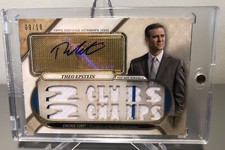 2017 THEO EPSTEIN TOPPS TRIPLE THREADS AUTO TRIPLE RELIC /18 
