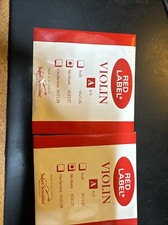 2 Super Sensitive Red Label Series Violin A String 4/4 Size, Medium