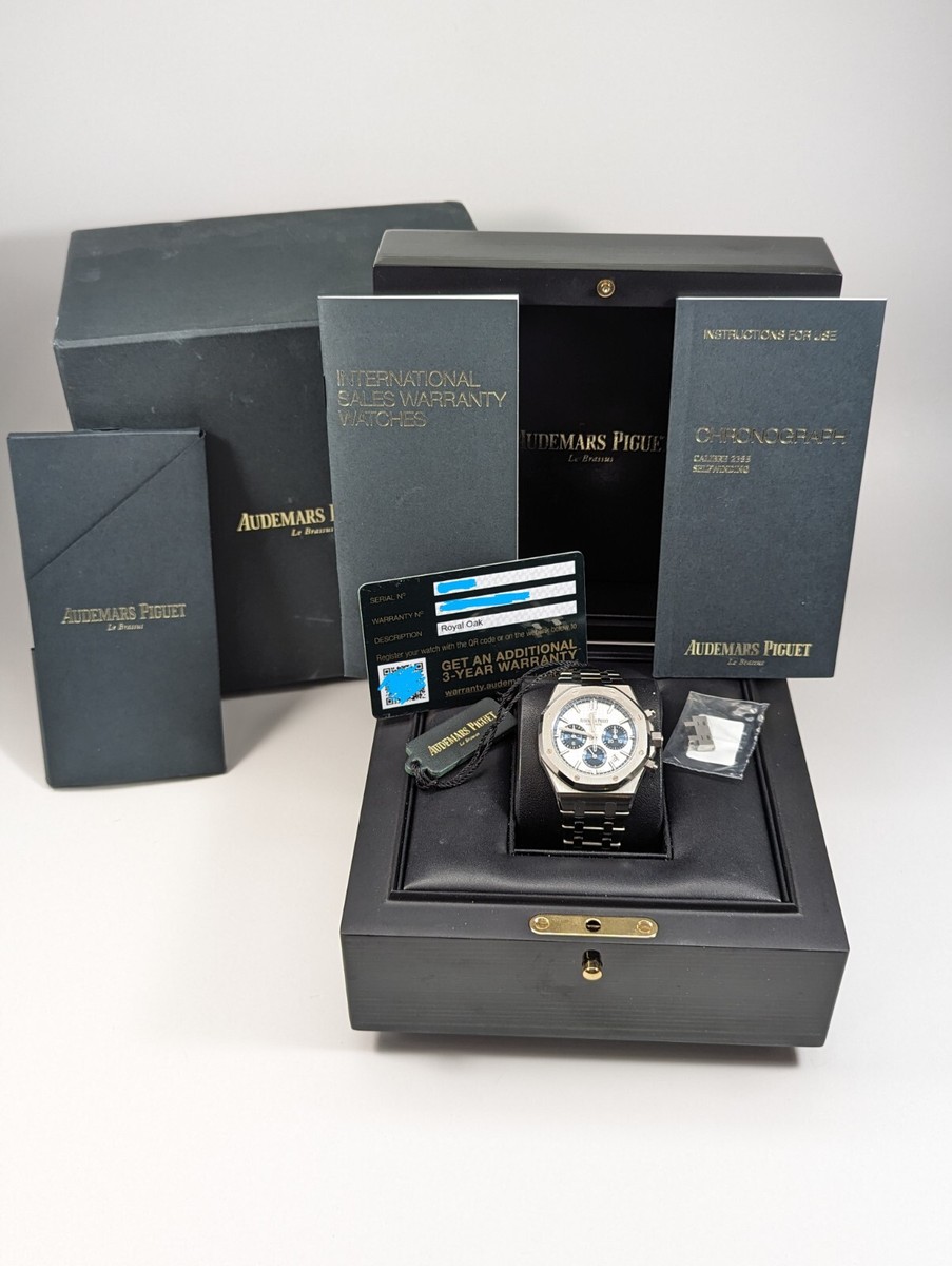 Audemars Piguet 時計用ボックス NEW 2025 PAPERS Audemars Piguet Royal Oak Offshore BLUE