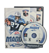 EA Sports Madden NFL 2001 (Sony PlayStation 2, 2000) - 100% Complete (Tested)