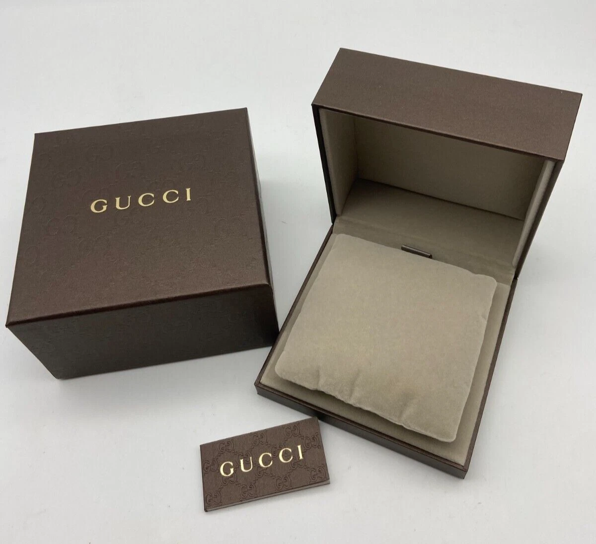 Boîte à accessoires bijoux Gucci étui h45