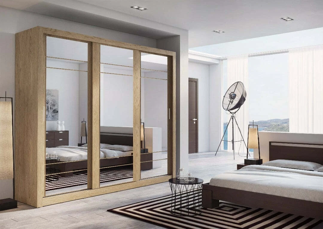 Mirrored 2024 wardrobe ebay