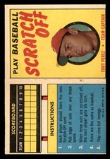 1970 Topps Scratch-Offs Baseball #16 Tony Perez VG/EX *d3