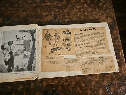 Vintage Scrapbook Wit Of The World Newspaper Column And Comic Strips - Picture 14 of 20