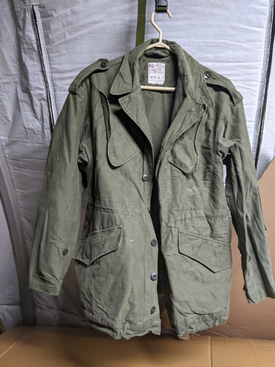 Dutch Military Field Jacket Vintage 1988 Size 96 100 Medium