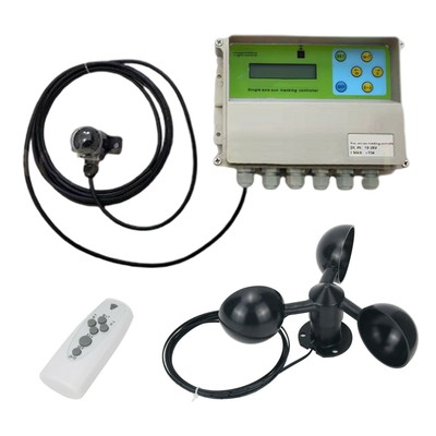 Single Axis Solar Tracker Controller LCD Automatic Solar Tracking System Set DE