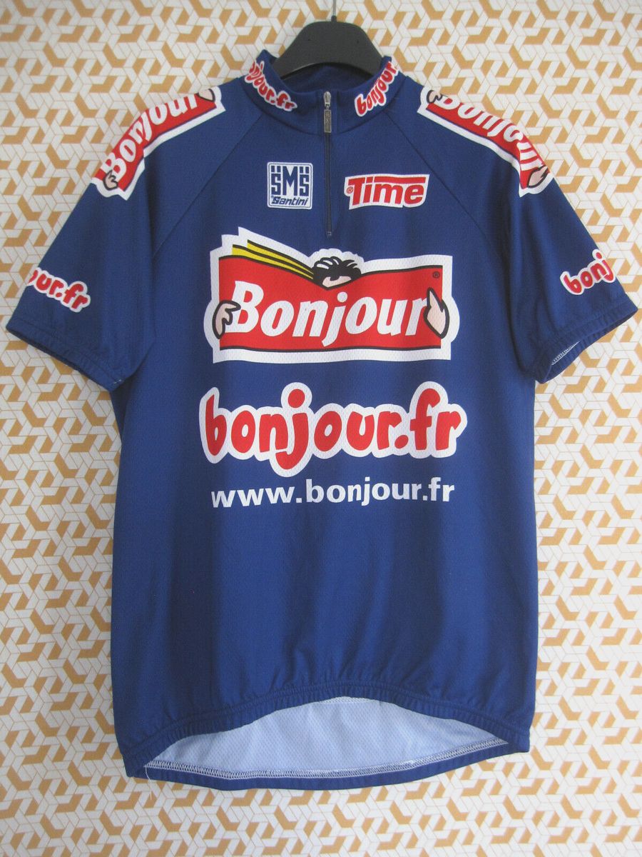 MAILLOT CYCLISTE ANNÉES 80 Retro SMS Santini Vintage Pop 80'S Velo jersey - XL EUR 22,90 - FR