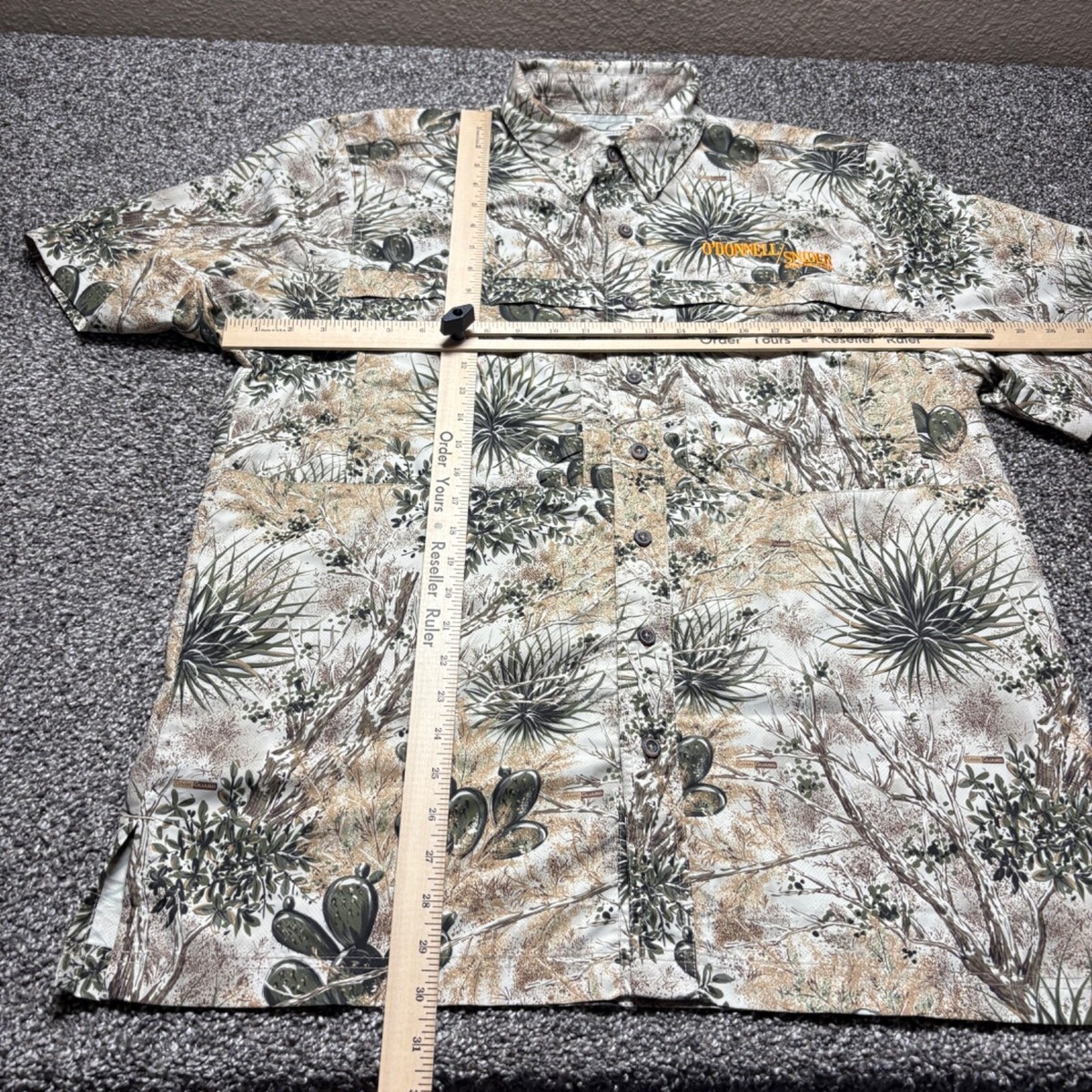 Chemise GameGuard Microfibre Homme Taille L - Camouflage UPF 50+ - Occasion Parfait état