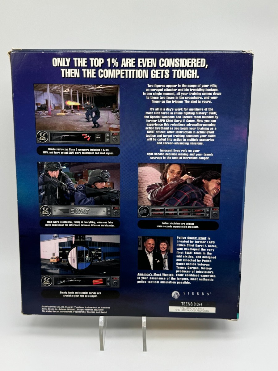 Windos Vista稼働SWAT4PCゲーム Police Quest: SWAT 2 - PCGamingWiki PCGW - bugs, fixes