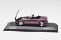 Bmw Z1 Cabriolet 1987 Purple Metallic Minichamps 400020101 1/43 Magic Violett