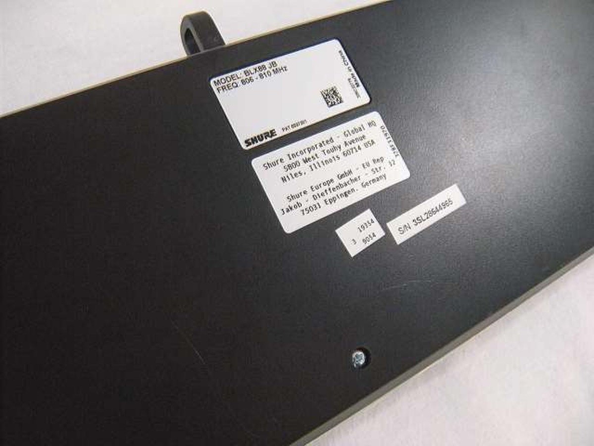 Wireless System Model BLX288J SM58 JB SHURE | eBay