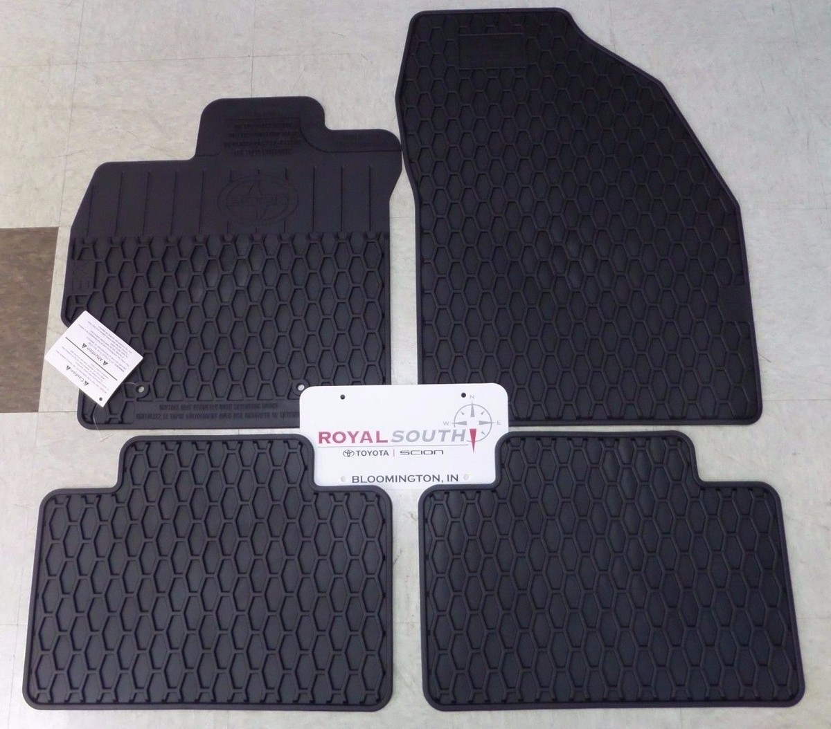 2008-2012 Scion xB All Weather Floor Mats Genuine OEM