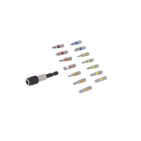 626703000 Schraubendreher-Bits Anz.Stk: 15 Verpackung: Etui 25Mm Metabo-image