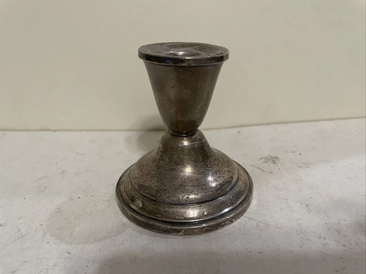 Fisher sterling weighted best sale candlesticks