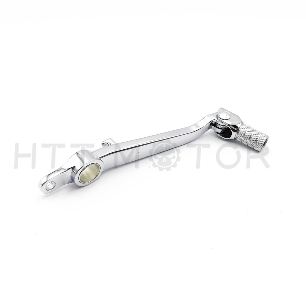 Chrome Foldable Brake Shift Pedal Foot Lever For Kawasaki Zx6R 636
