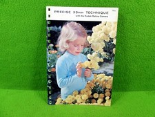 Vintage Kodak Photography Booklet, Precise 35mm Technique, Eastman Kodak, 1961