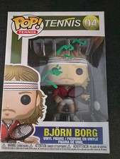 BJORN BORG signed autograph in person FUNKO POP TENNIS 04 ACOA