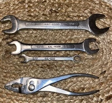 KAL-tool JAPAN TOOL LOT Wrenches 4038 4026 3210 Pliers 286