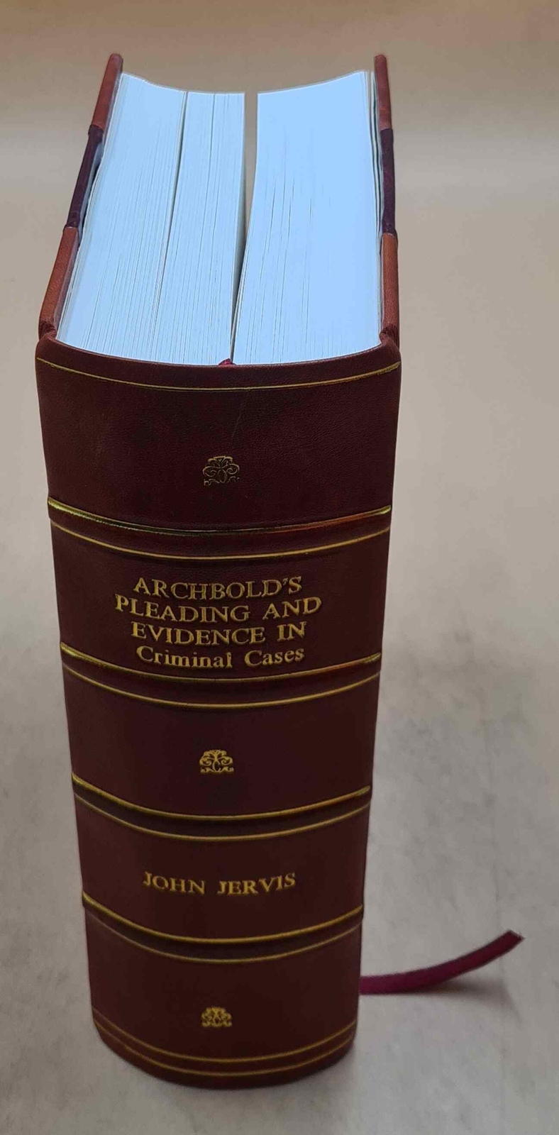 Pleading And Evidence In Criminal Cases, With The Statutes, Prec [Leather Bound]
