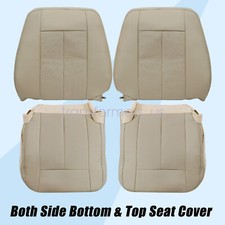 For 2007-2013 2014 Ford Expedition Driver Passenger Bottom-top Seat Cover Tan For 2007-2013 2014 Ford Expedition Driver Passenger Bottom-top Seat Cover Tan