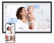 Digital Picture Frame,15.6 Inch Large Frameo Digital Photo Frame WiFi, 32GB,1...