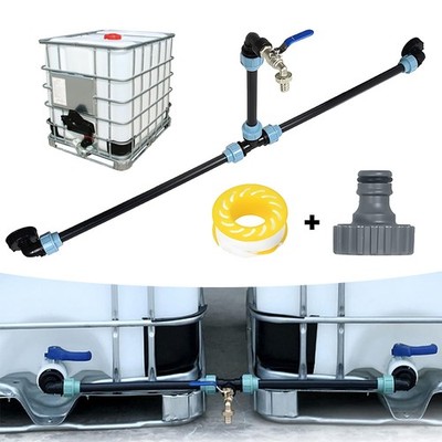 Auslaufhahn IBC Tank Anschluss Set Universal Für Tank Container Regenwassertank