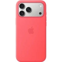 GENUINE Apple iPhone 17 PRO MAX Case Silicone Soft Case Magsafe Guava Pink