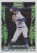 2019 Panini Prizm Tier II Lime Green Donut Circle 86/199 Javier Baez #172 16m2