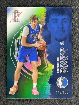 2025-26 Topps Signature Class Cooper Flagg #101 Green Refractor Rookie RC /150