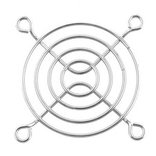 Muffin Fan Guard Finger Grill Chrome Metal Wire 60mm DC 2.4" Inch Computer CPU