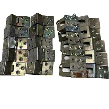 10 - Original Used Box /Crate Hardware Hinge Sets And Hasp & Clasp Sets