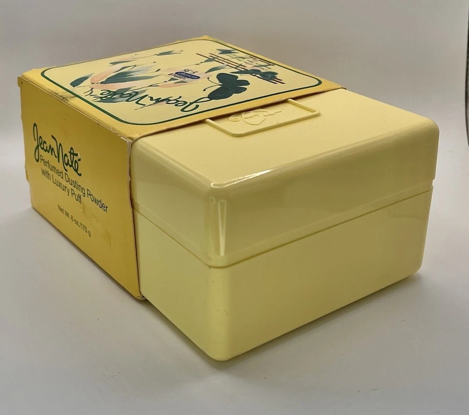 Polvo para polvo Jean Nate sin abrir con soplo de lujo de colección  Foto 2 de 4