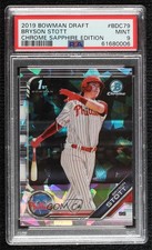 2019 Bowman Chrome Draft Sapphire Edition Bryson Stott #BDC-79 PSA 9 MINT 0z8w