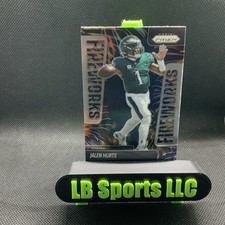 JALEN HURTS 2025 PANINI PRIZM FOOTBALL Fireworks Base #5 EAGLES