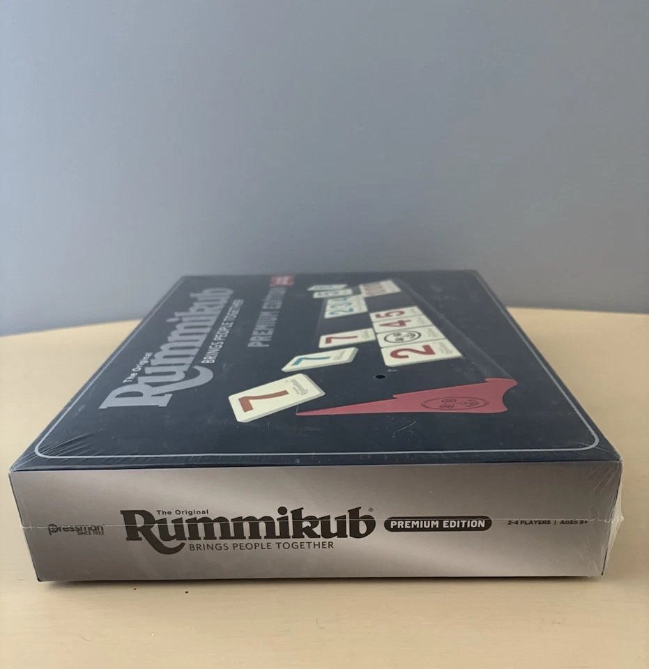 The Original Rummikub Premium Edition Pressman Ages 8+ Sealed 4 Players - Image 2 of 4