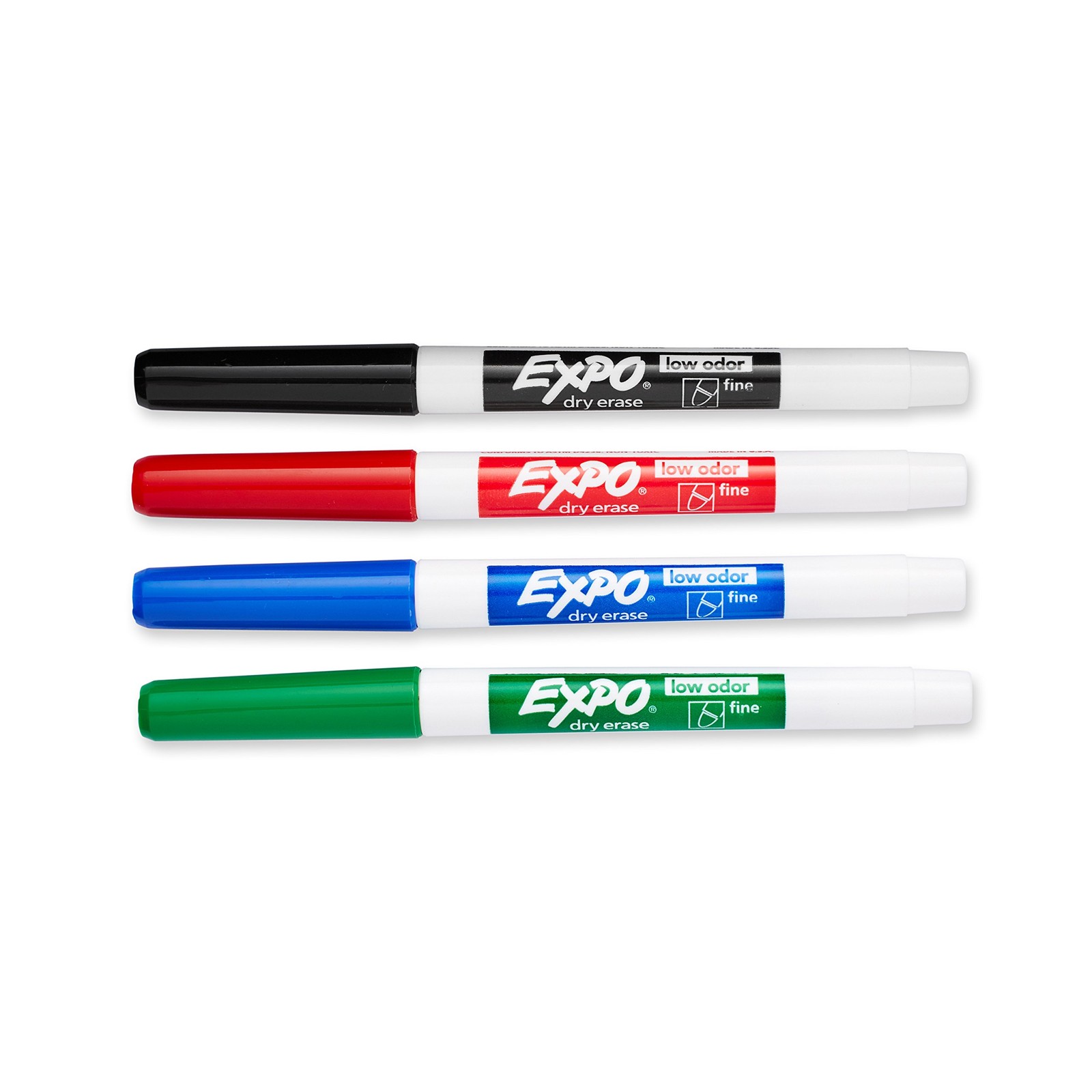 Fine Point Assorted Colors Whiteboard 4 Pack
