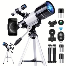 150X High Power Telescope, 70mm Aperture Telescope Astronomy, Best for Beginner