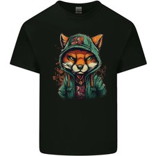 Una Camiseta De Niños Zorro Travieso