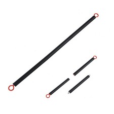 Resistance Band Bar for Fitness Portable Steel Pilates Workout Bar for Exerci...