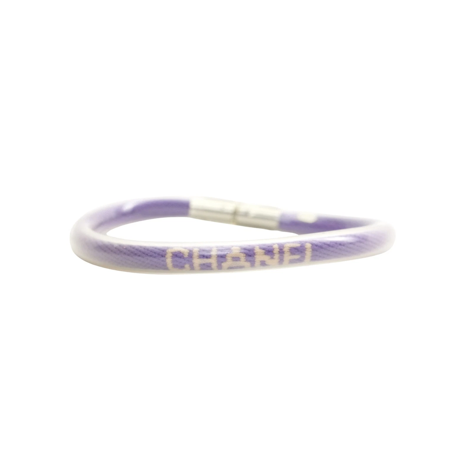 Y0713 Chanel Bracciale Vintage Viola Usatolli Gioie Donn