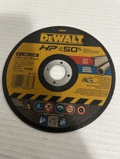 one DEWALT DW 8725 6" THIN HP METAL CUTTING WHEEL