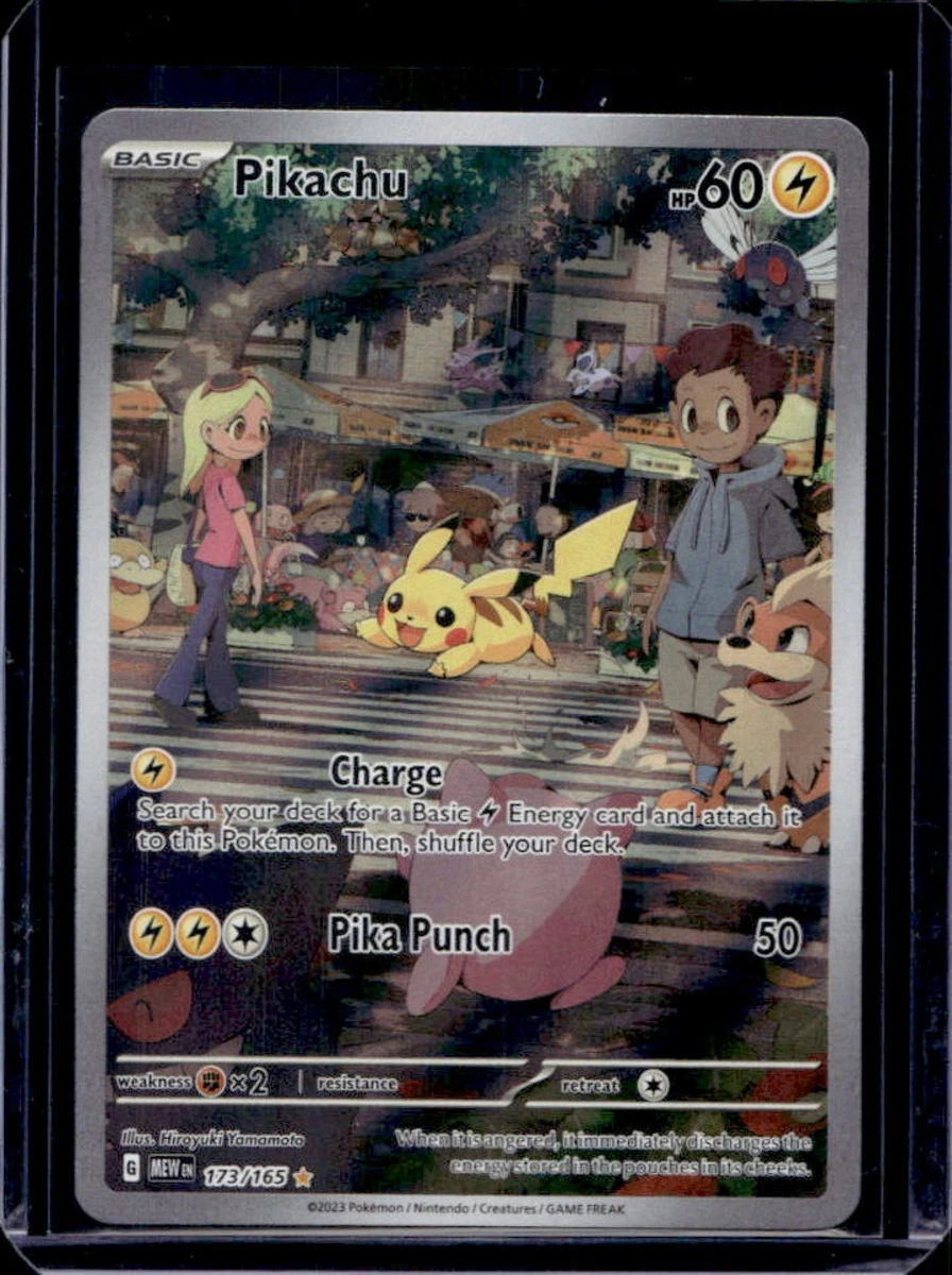 Pikachu 173/165 Sv2a: Pokemon Card 151 for sale | eBay