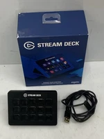 Elgato Stream MK.2 Deck 15-Key Keypad USB-C Black 20GBA9901