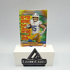 2025 Topps Chrome Power Players Refractor Ladd McConkey #PP-27 Chargers